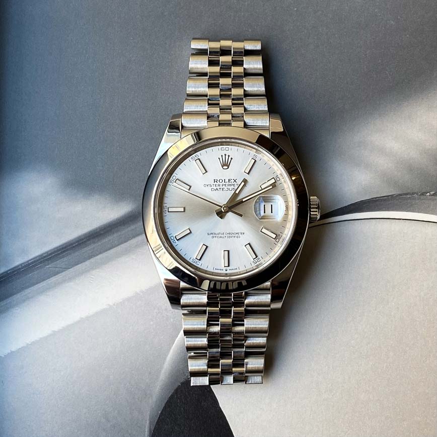 Rolex Datejust 41 mm cadran silver et bracelet jubilé ref.126300 - Bastia,Paris